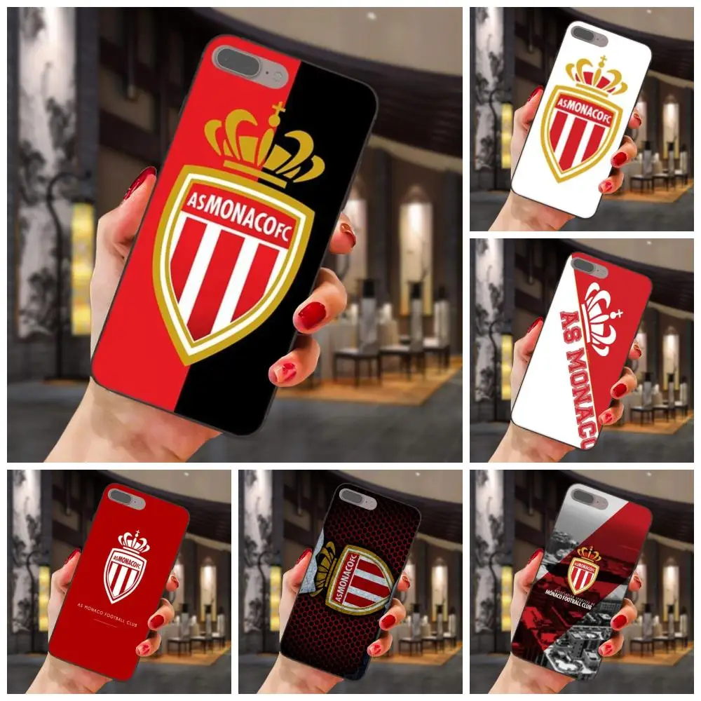 

For As Monaco Fc For Huawei Honor Enjoy Mate Note 6s 8 9 10 20 P20 P30 Lite Play Pro P smart TPU Phone Covers Case