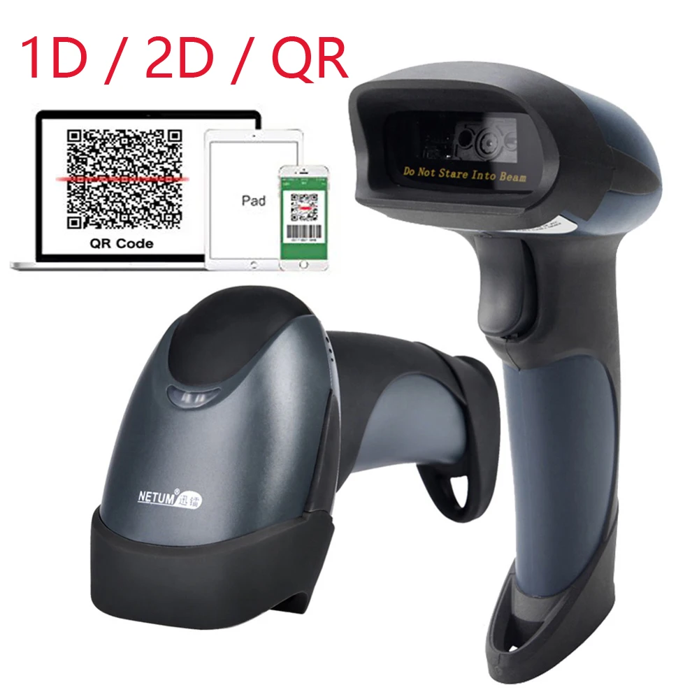 Сканер штрих-кода Netum M5 портативный USB 1D | Автомобили и мотоциклы