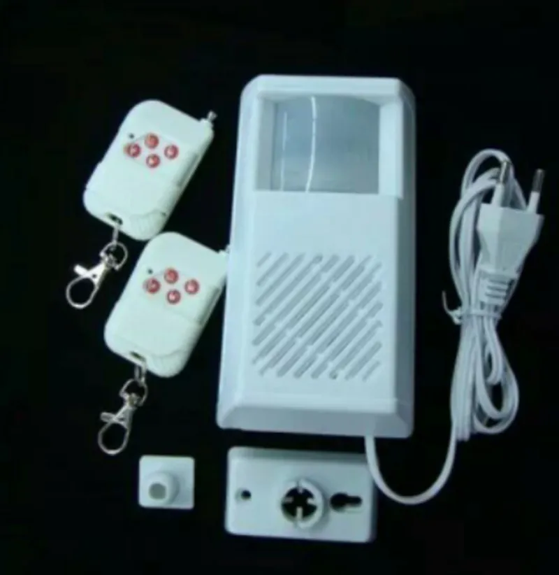 

Wireless Remote Control Wired PIR Motion Detector Onsite Alarm System