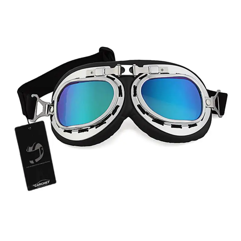 Vintage Style Motorcycle Bike Goggles