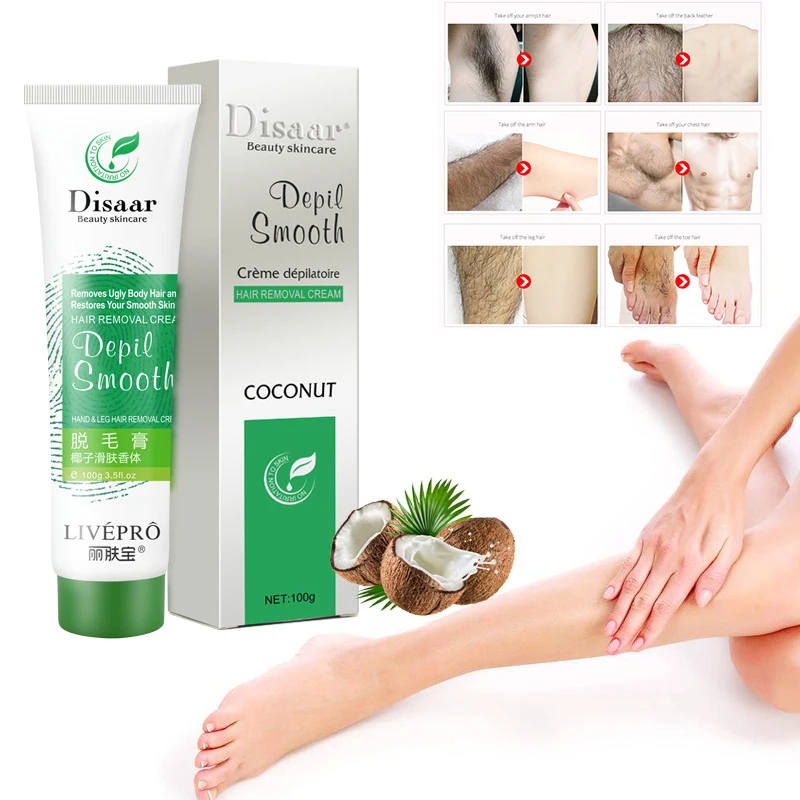 

Depilatory Painless Cream for Removal Armpit Legs Body Care Hair Shaving Removal Female Male Summer Hot Hair Removal Cream TSLM1