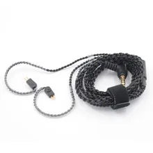 BQEYZ HiFi наушники 0,78 мм 2-контактный разъем 3,5 штекер сменный кабель