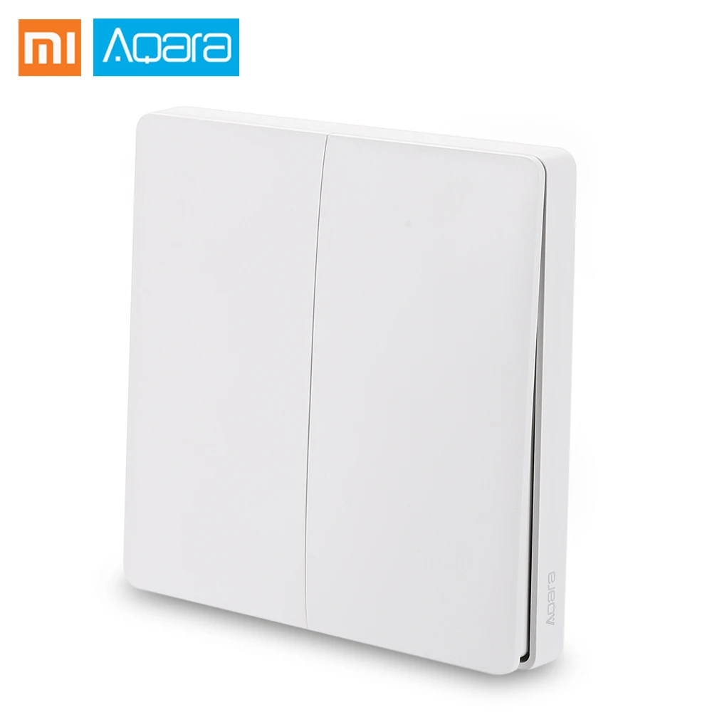 

Xiaomi WXKG02LM Aqara Smart Light Switch Wireless Version Double Key