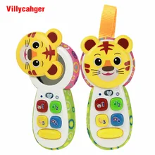 Новое поступление Детские музыкальные игрушки и свет сотовый телефон музыкальная машина электронные игрушки развивающие игрушки для детей Рождественский подарок