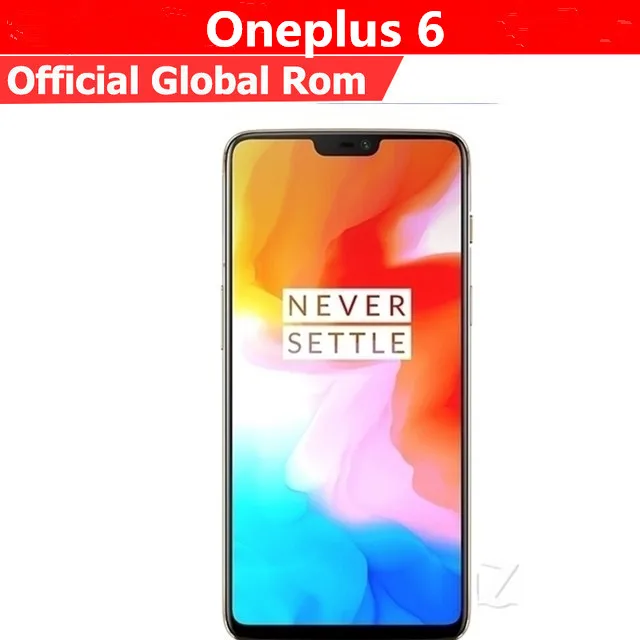 Мобильный телефон Oneplus 6 4G LTE Восьмиядерный Android 8 1 экран 28 дюйма IPS 2290X1080 Гб ОЗУ 256