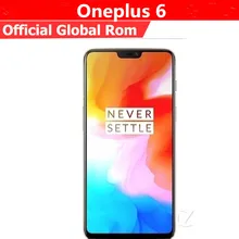 Smartphone oneplus 6 4g lte original, celular com android 8.1, tela de 6.28