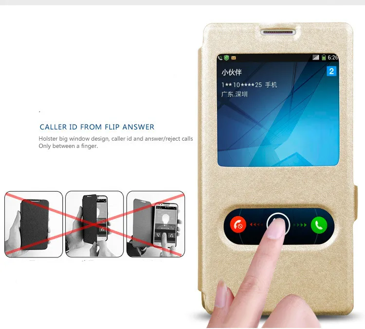 Чехол книжка Fundas J5 для Samsung Galaxy 2016 кожаный чехол с окошком J500 J500F J510 (6) чехлы