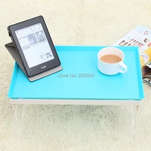 Органайзер складной компьютерный стол телячьей кожи настольная лампа