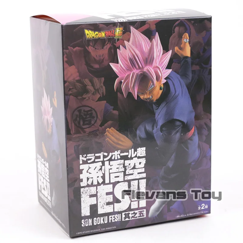 Dragon Ball SUPER Son Goku FES! Супер Saiyan Роза Гоку черный Гоку ПВХ Рисунок DBZ Коллекция Модель фигурка игрушка