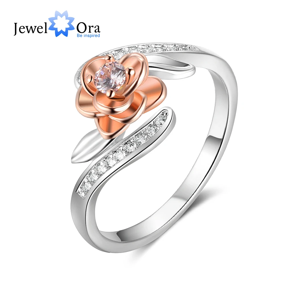 

925 Sterling Silver For Women Wedding Ring 5 6 7 Size Trendy Ring Female Bohemia Daisy Zircon Rings Romantic Wife Gift 2018