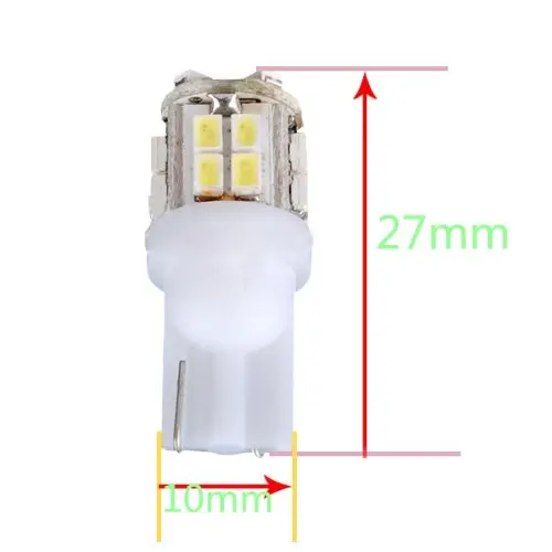 TOYL/2* T10 501 W5W Ночной светильник 20 светодиодный 1210 SMD белая ксеноновая автомобильная лампа светильник