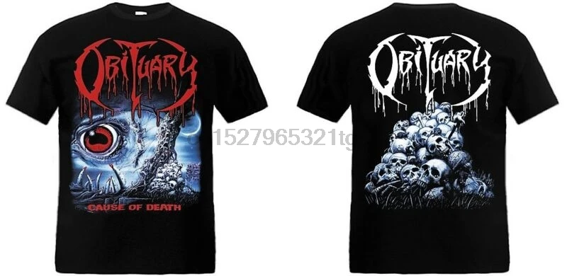 

OBITUARY - CAUSE OF DEATH - T-SHIRT