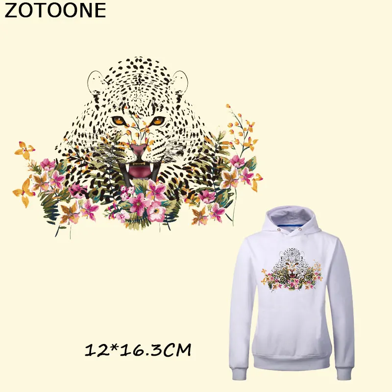 ZOTOONE/джинсовое пальто с цветочным принтом украшенное аппликацией в виде