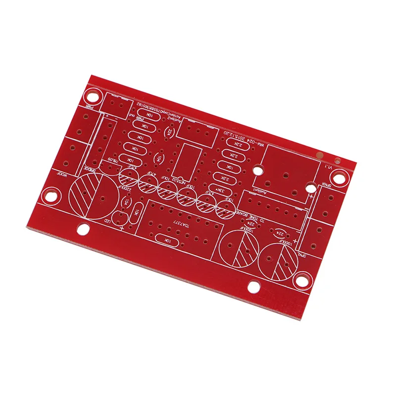 TDA7377 усилитель мощности 2,1 DIY kit 3 канальный звуковой усилитель 12-18 В постоянного тока