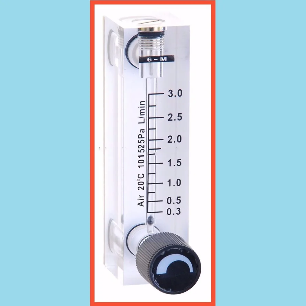 Gas Flowmeter, LZQ5 Flowmeter Flow Meter With Control Valve For Oxygen