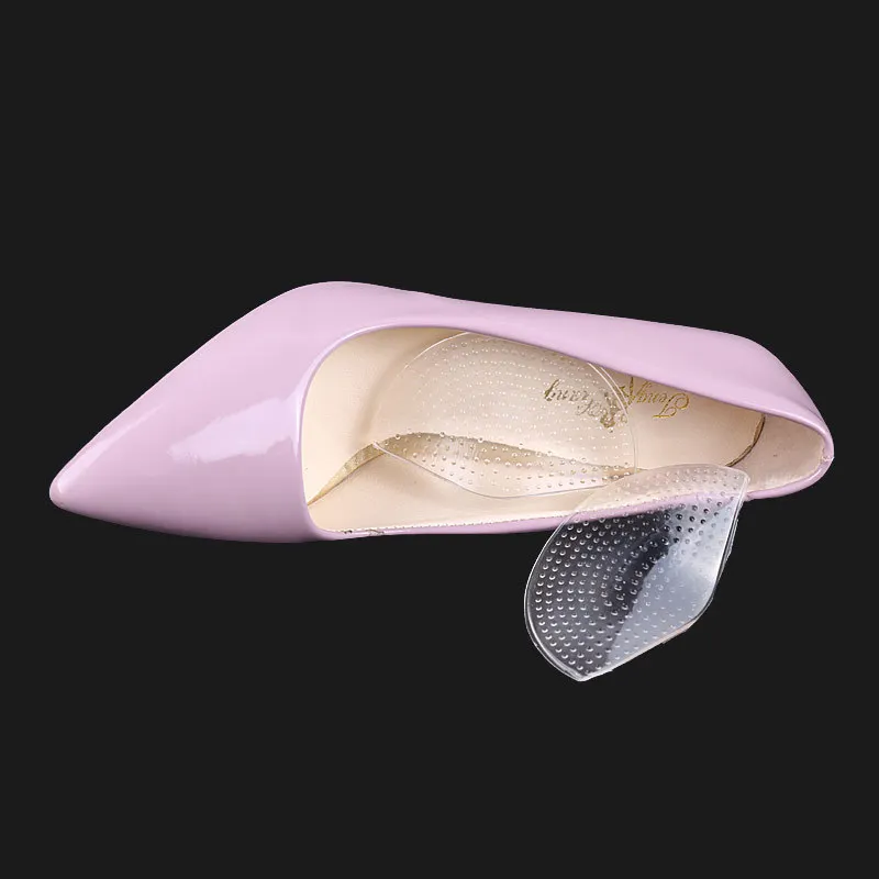 Женские силиконовые гелевые туфли на высоком каблуке с поддержкой арки, вставки для обуви, ортопедическая Ортопедия, плоские стельки для обуви, вечерние стельки, 1 пара