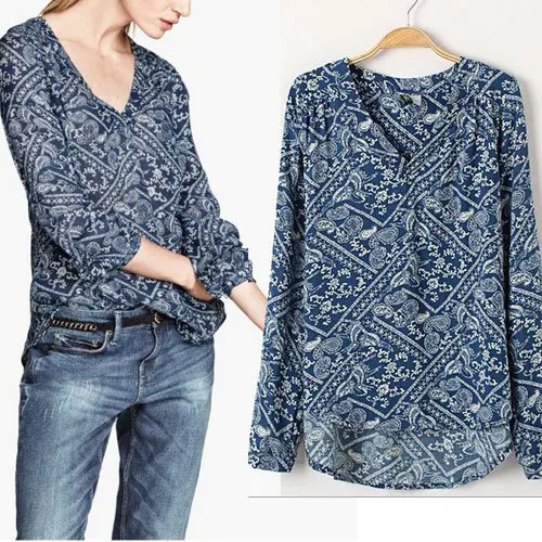 Plus Size font b Women b font font b Blouse b font Nice New Fashion font