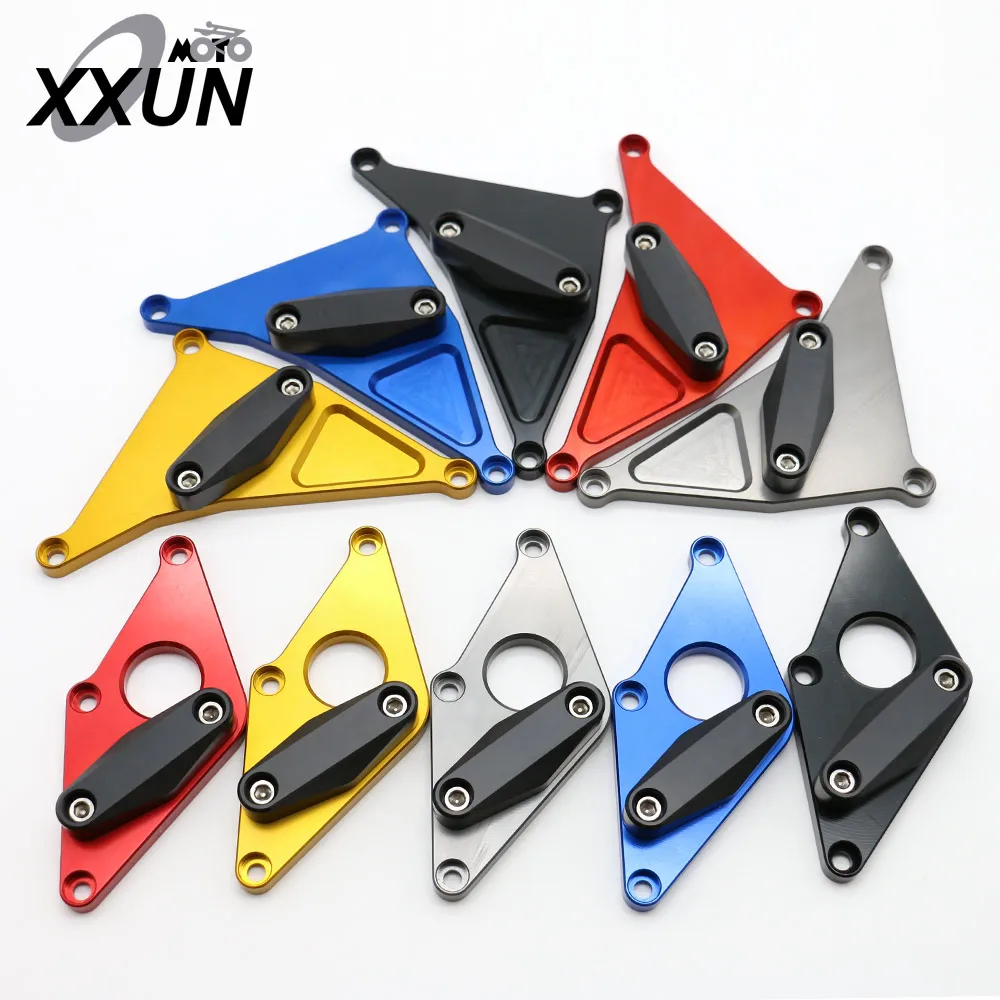 

Motorcycle Refit CNC Frame Sliders Crash Engine Pad Cover Falling Protector Guard For Suzuki SV650 Gladius 2016 1 Set