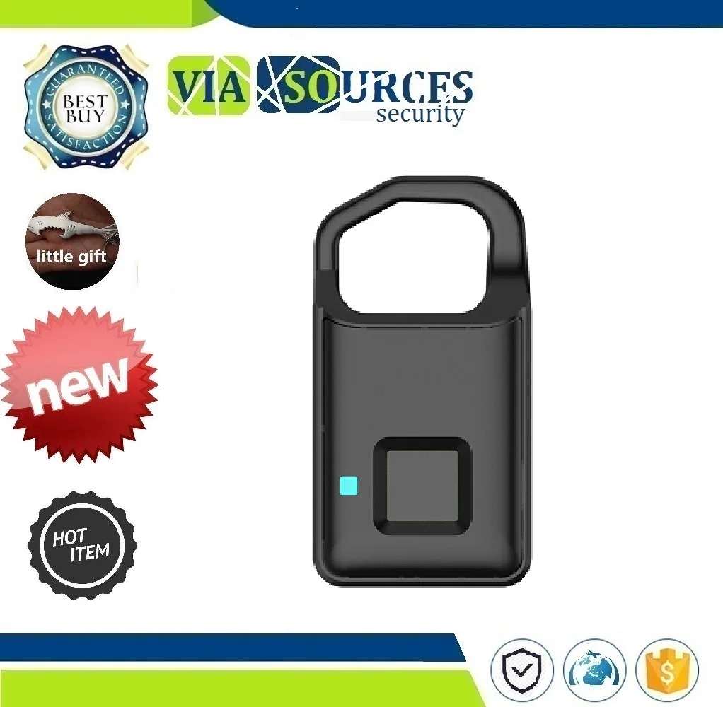

Waterproof Anti Theft Lock Home Security Safety Of P4 Smart Fingerprint Door Lock Safe USB Charging