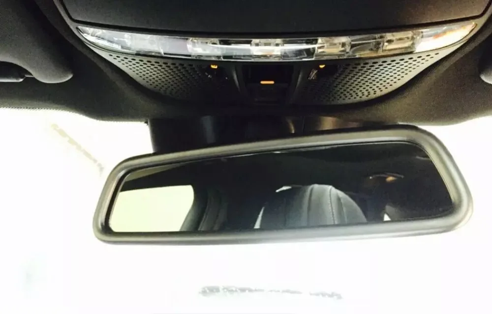 Inner Rear View Mirror Frame Cover Trim For Mercedes Benz GLC Class