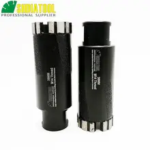 Best Offers SHDIATOOL 2pcs M14 38mm Laser Welded Diamond Dry Drilling Core Bits With Side Protection Drill Bits hard granite marble Hole Saw