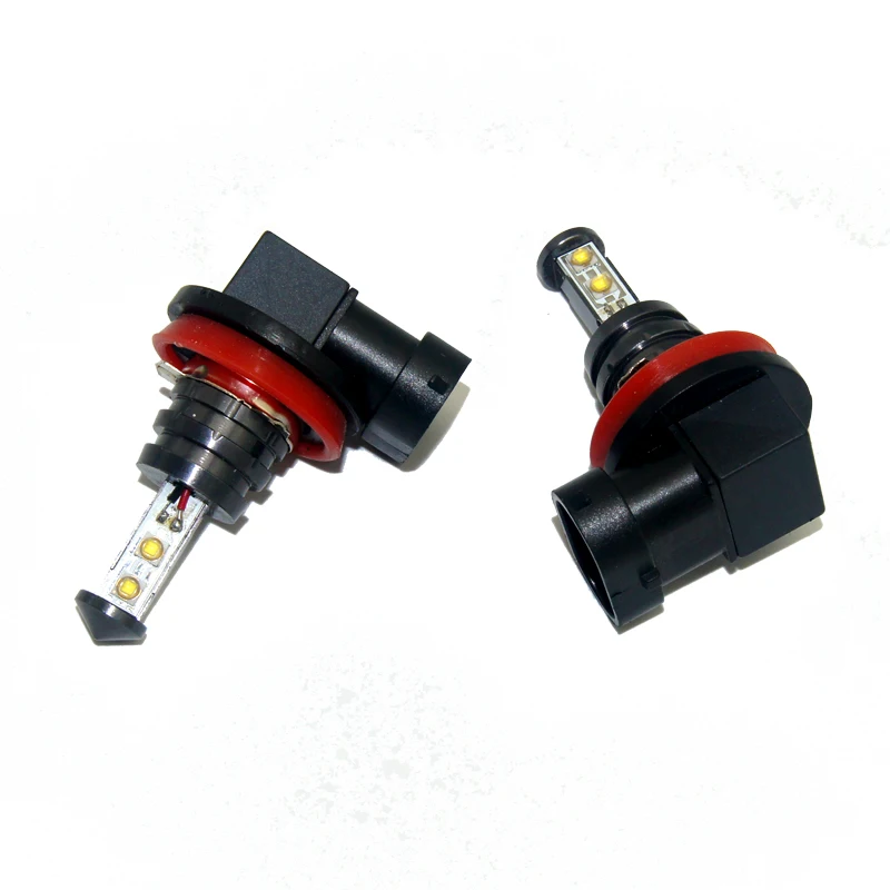 2x20 Вт H8 Led лампочка фары Противотуманные для BMW X5 VW Passat Polo Hyundai Nissan Peugeot 408 508 Volvo XC60