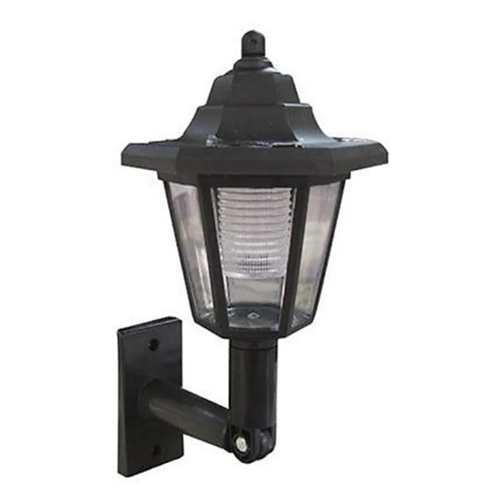 

Solar Hexagonal LED Wall Light White Solar Power LED Light Path Way Wall Landscape Mount Garden Fence Lamp Outdoor Drop Shipping
