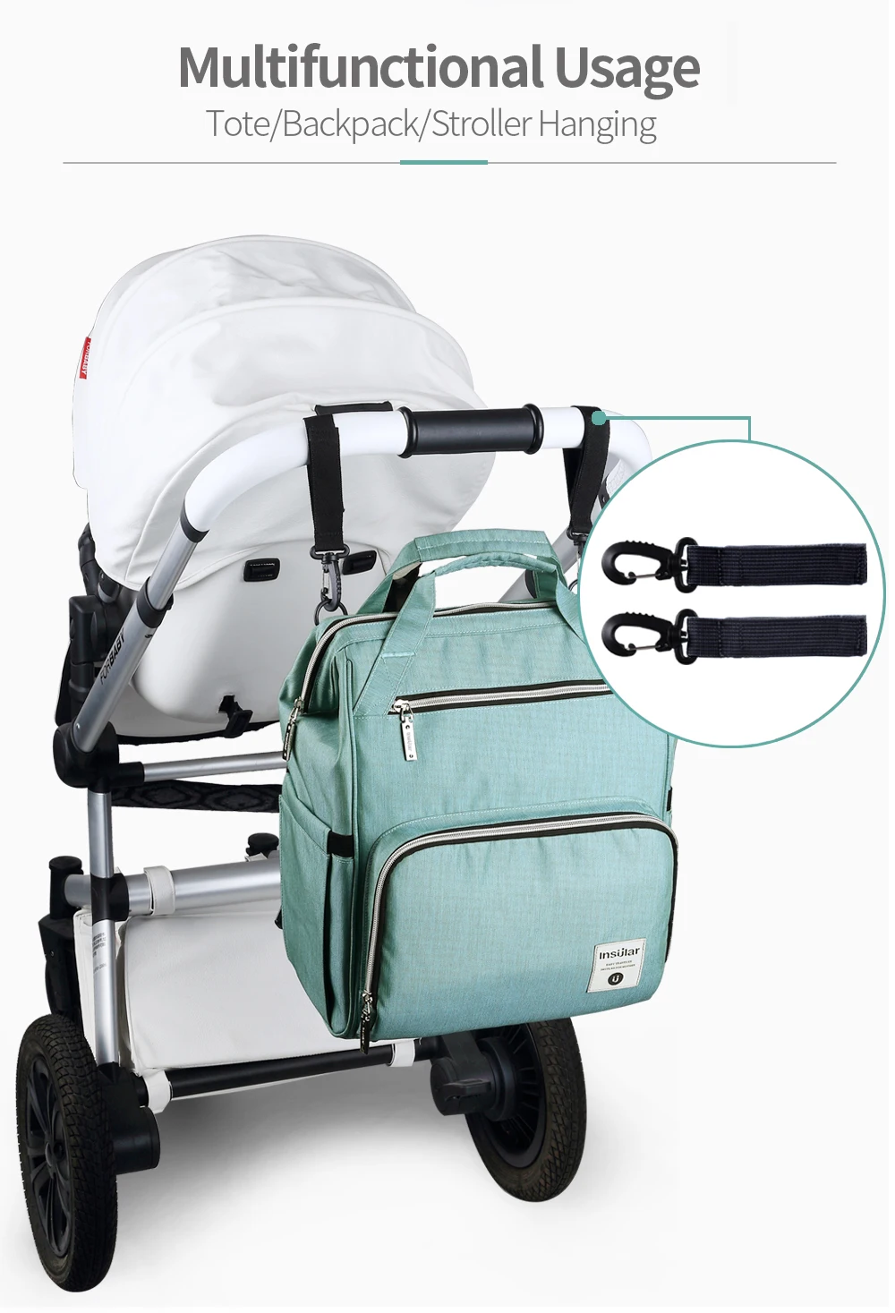

Mummy Maternity Nappy Bag Brand Baby Travel Backpack Diaper Bags Organizer Nursing Bag For Baby Stroller Mummy Backpack