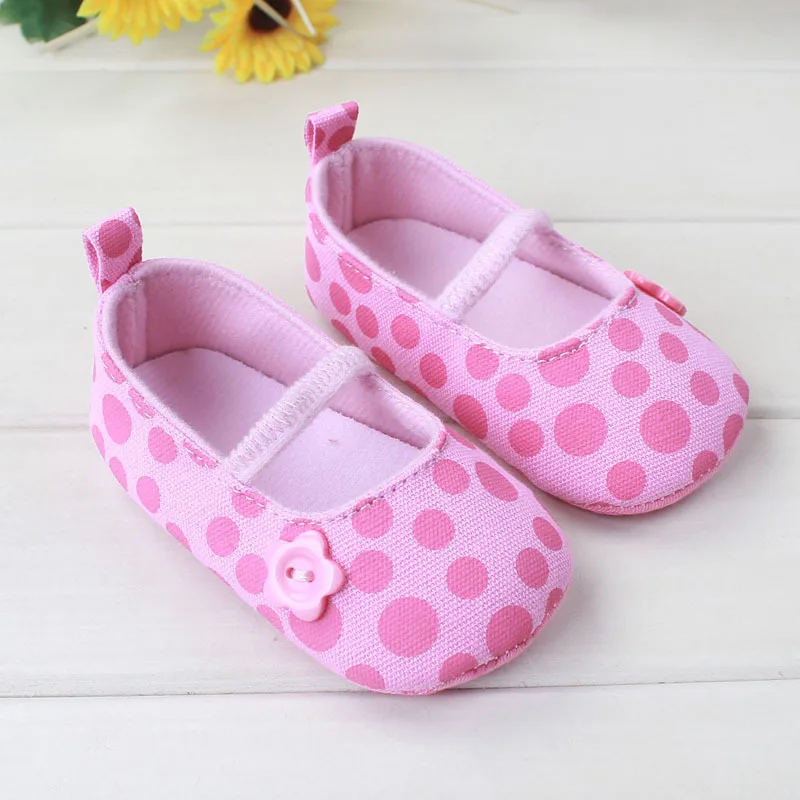pink flats Infantil Flower Toddlers Shoes Walking Baby Girl Flats First