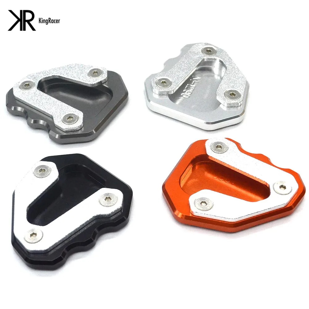 DTRAD Motorcycle Kickstand Side Stand Enlarger Support Pad Puck Plate
