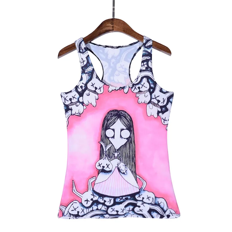Оптовая продажа Летние Стильные сексуальные новые модные женские майки без
