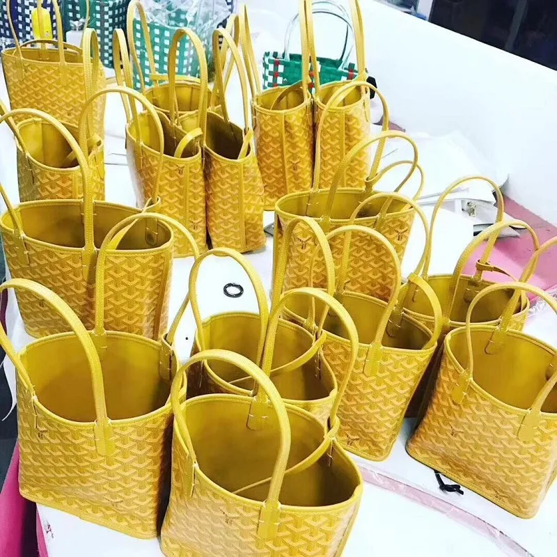

Genuine leather reusable shopping bag eco shopper tote bag foldable grocery clear net bag trolley handbag plaid shoulder bookbag