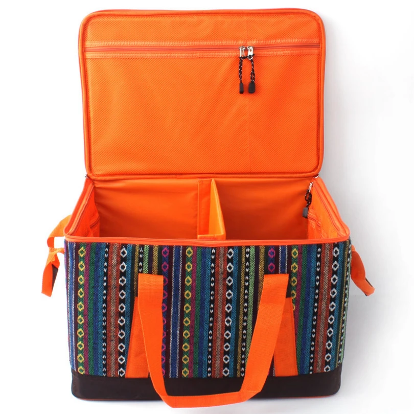 Outdoor Picnic bags High capacity folding thick storage pouch Picnic