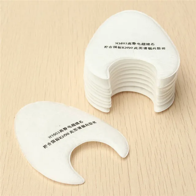 New Arrival Excellent Quality 10 PCS A Lot 3803 Dust Mask Cotton Filter For Anti Dust Mask Workplace Safety Supplies