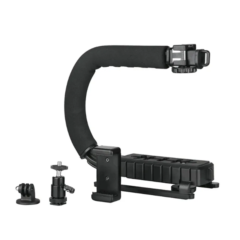 Ulanzi 3 стойки для обуви видео Ручной Стабилизатор ручка для Gopro Hero Экшн камеры для iPhone Xiaomi смартфон DSLR Nikon Canon
