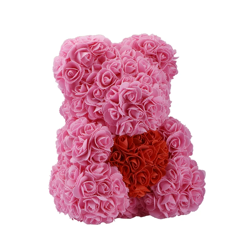 Ликвидация 40 см Румяна наш en peluche Роза наша Роза искусственное dcoration cadeau du Jour de Valentine