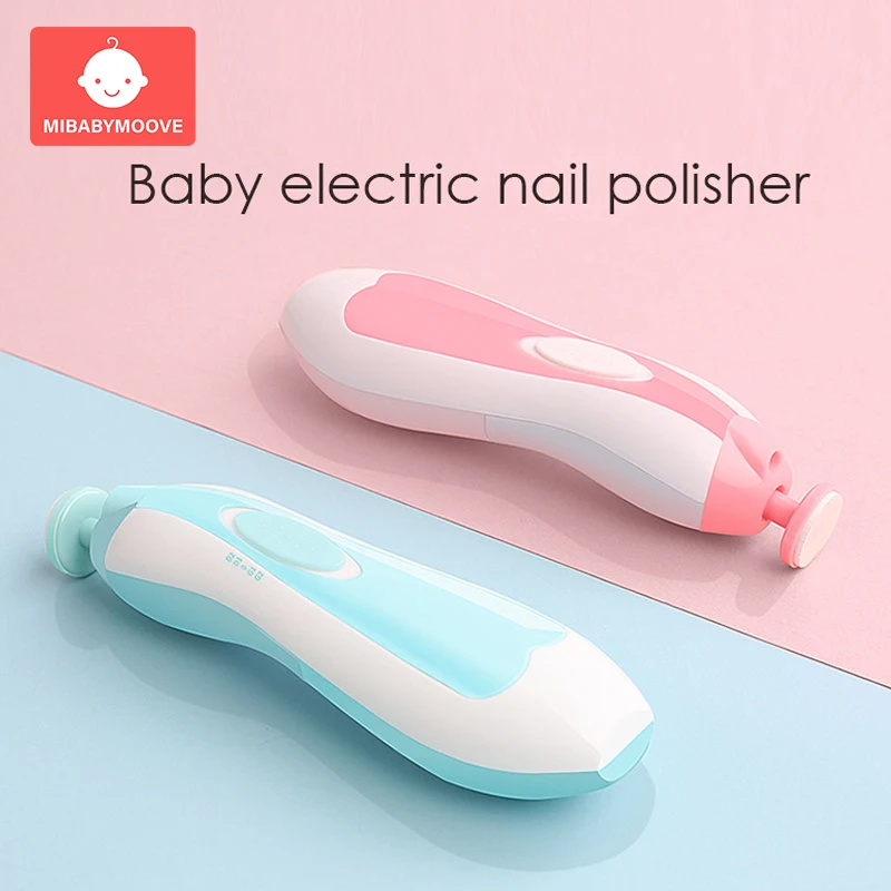 

Baby Electric Safe Nail Clipper Polisher 360 Degree Rotation Safe Multifunctional Ultra-quiet Kids Infant Nail Care Tools Kit