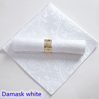 table napkin jacquard wrinkle stain resistant polyester decoration colour restaurant hotel napkins