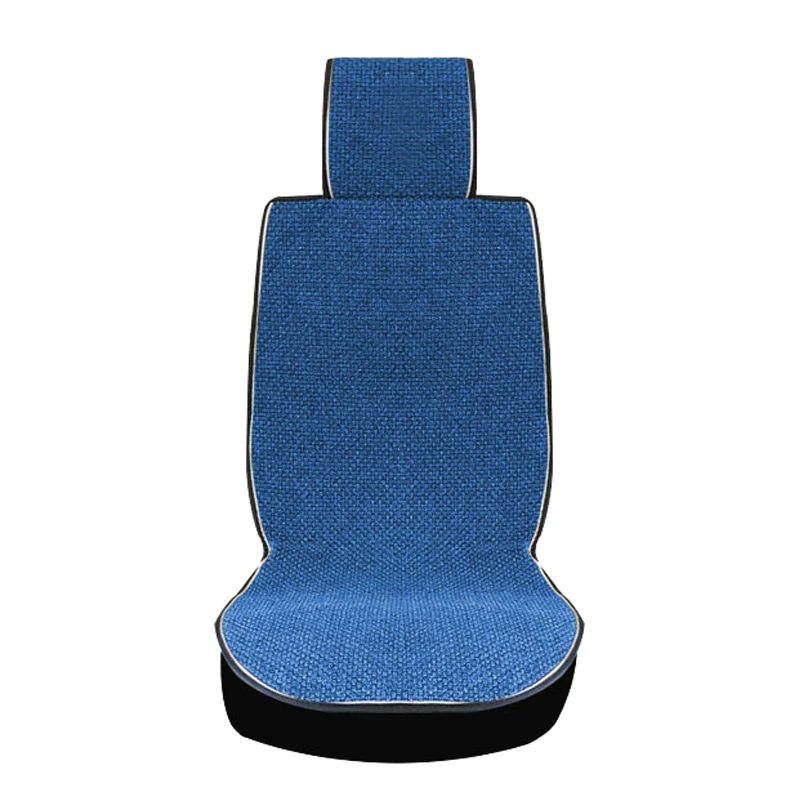 

1Pcs Flax Fabrics Car Seat Covers For Seat Protector Universal Car Seat Cushion Auto Accessories For Hyundai Solaris Opel Vectra