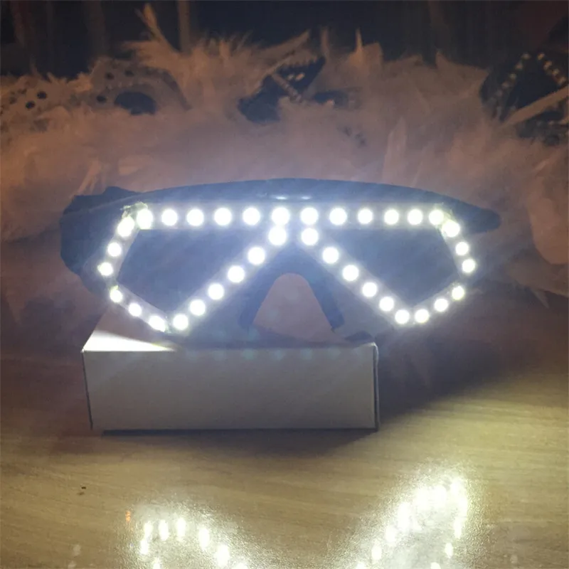 Led Bril, 12 Stuks Knipperende Led'S Voor Feesten, Led Verlichting, Neonbril, Led Bril Voor Dj Feesten, Verjaardagen, Raves, Concerten, Carnaval