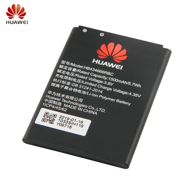 Оригинальная замена Батарея HB434666RBC для huawei E5573 E5573S E5573s-32 E5573s-806 E5573s-320 E5573s-606 1500 мА-ч