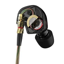 Earphone 2016 New Arrival Original KZ ATE 3 5mm in ear Earphones HIFI Metal auriculares Earphones