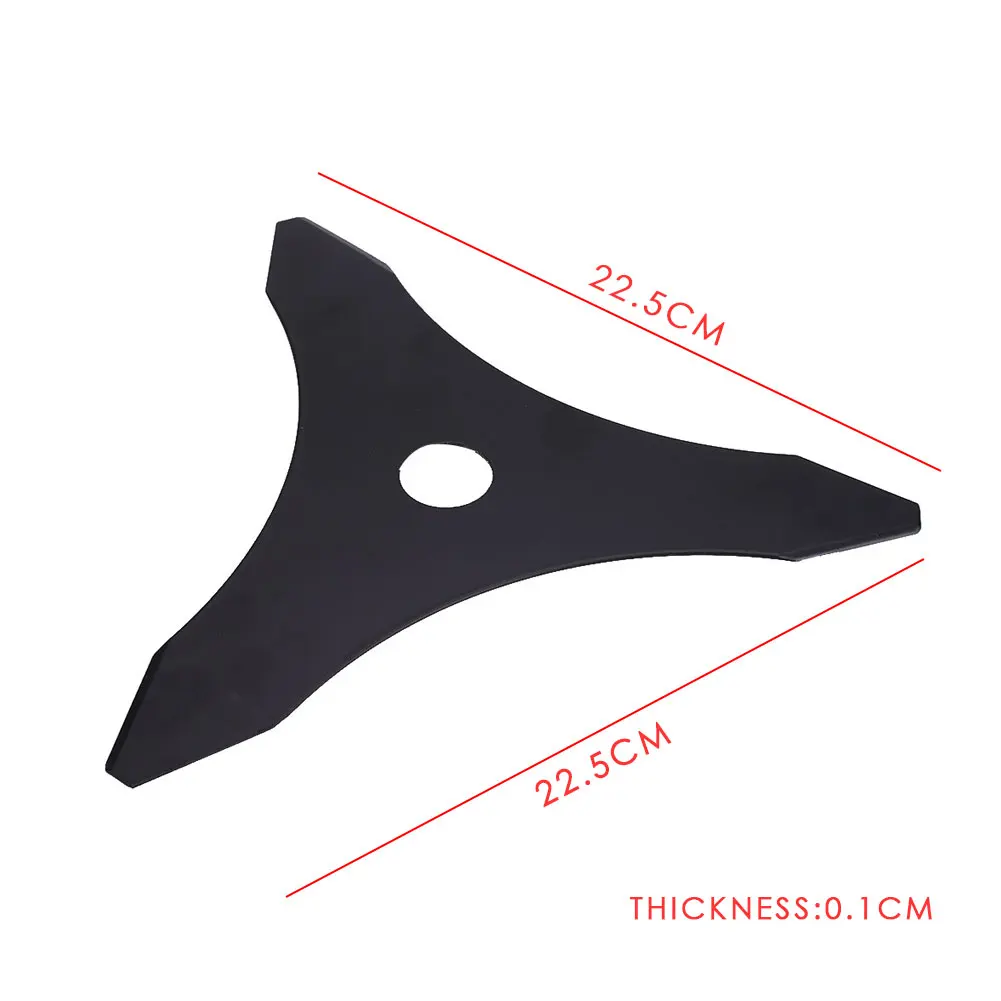 Универсальный 3Т кусторезка Лезвие сталь 3 Зубья черная прополка косилка для резки дома