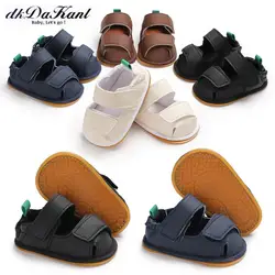 DkDaKanl обувь для мальчика От 0 до 1 года летние детские резиновые противоскольжения обувь для малышей обувь FF602R