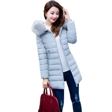 Big Size 5XL Winter Jacket font b Women b font 2017 New Europe Style Hooded Slim
