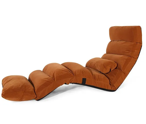 Напольный складной тканевый мягкий шезлонг, мебель для гостиной, ленивый диван, кушетка, Спальное кресло, стильный диван-кровать