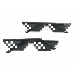 Новое поступление MineCrafted солнцезащитные очки Детские Косплей экшн-игры игрушки Minecrafter квадратные очки с EVA чехол подарки для детей