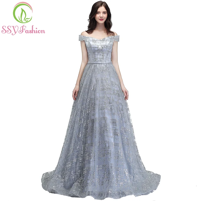 Long Dress Pesta Mewah - Gamis Brokat