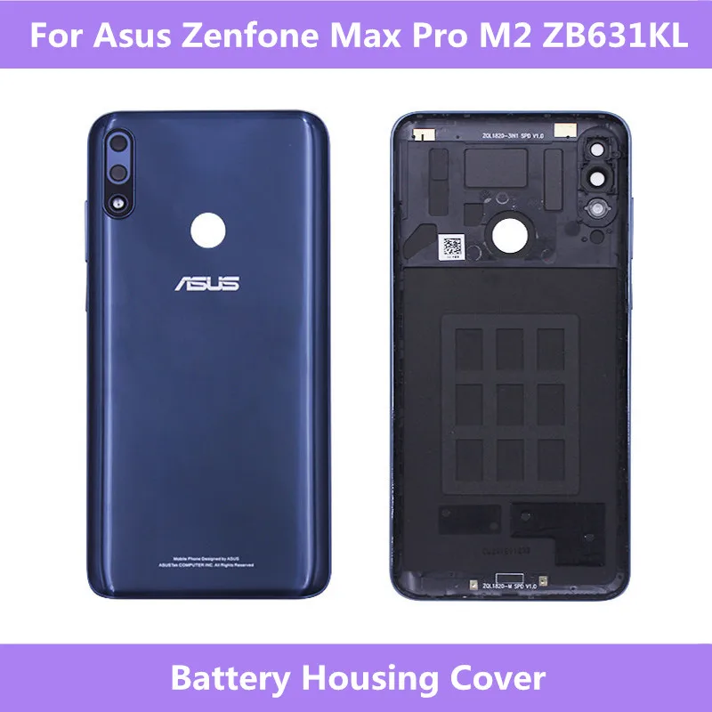 Чехол для Asus ZB631KL задняя крышка корпуса аккумулятора Zenfone Max Pro M2 Для | Компьютеры и