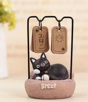 

Meow world series small night lights home decoration student birthday gift resin technology